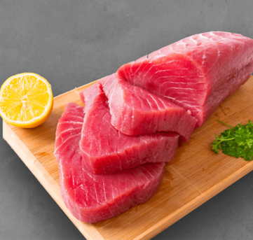 Level 1 Tuna (sushi grade) (8 oz Steak X $29.99 per lb)