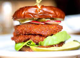 HOT NASHVILLE FRIED CHICKEN SANDWICH  Monday