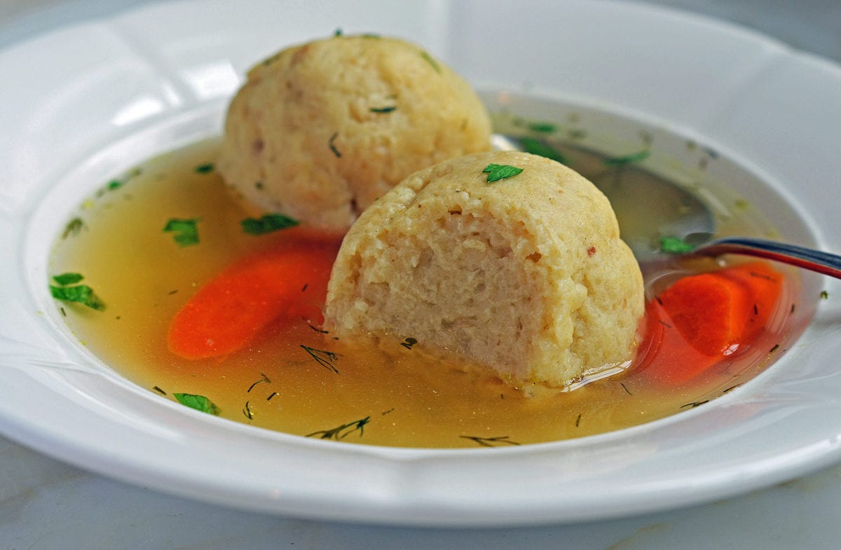 Chicken Matzah Ball Soup
