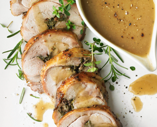 DARK MEAT TURKEY ROULADE - 1 ROLL