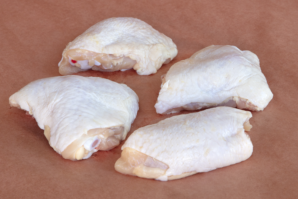 Chicken thighs (4 PCS X $7.18 per lb)